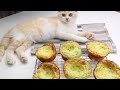 Much easier than  bread | No Baking Powder, No Yeast, No Kneading| Scallion Cheese Popovers 鸡蛋泡泡芙