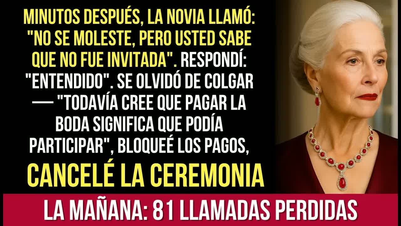 Aparecí En La Boda, Pero Mi Hijo Dijo： ＂Disculpe, Creo Que Está En El Lugar Equivocado＂  Me Fui