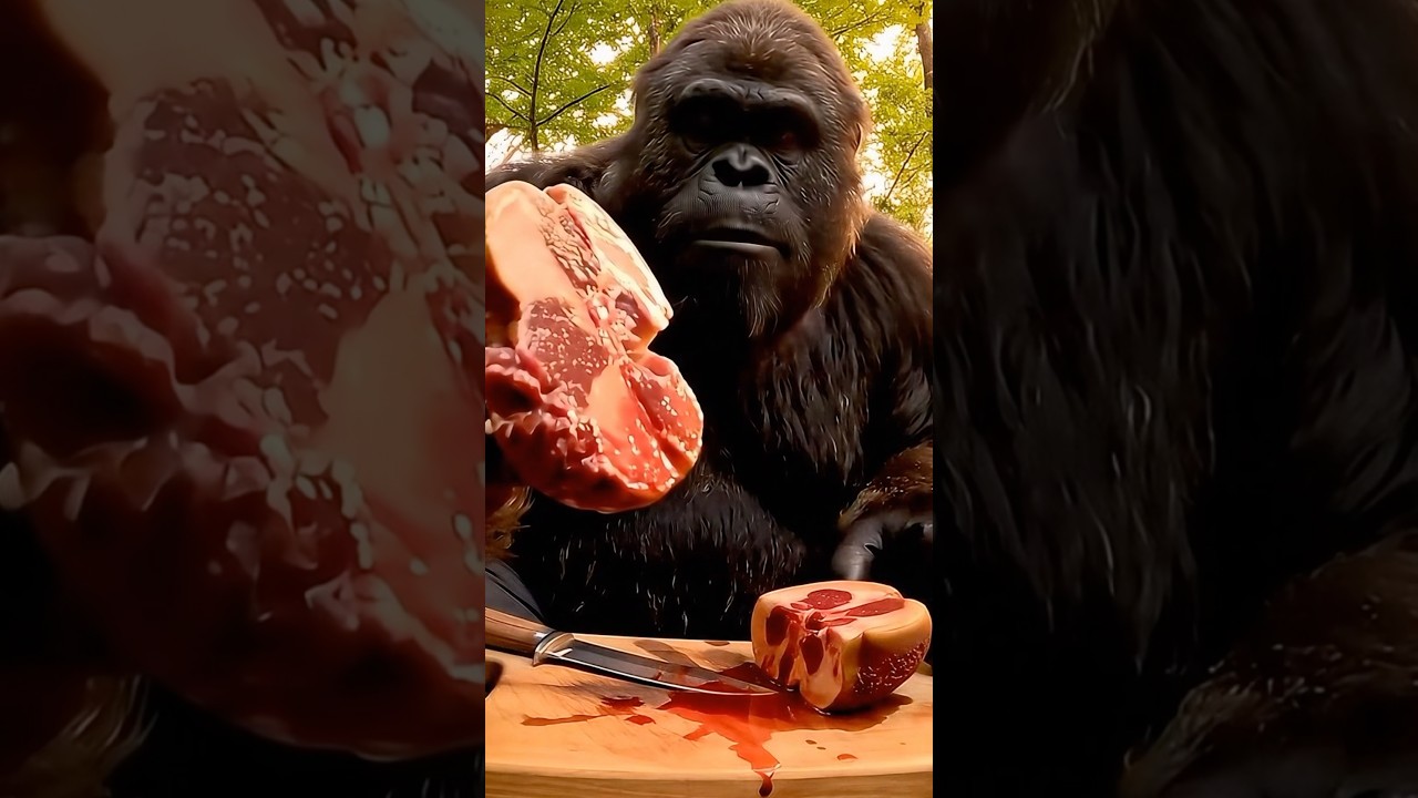 Bigfoot Finds Beefsteak Mushroom 