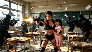 綁匪囂張擄走小女孩，沒想到她媽媽竟是最強特工，幾槍團滅全場！#drama #kungfu #中国电视剧