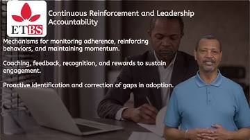 LEADING ORGANIZATIONAL CHANGE  Module 9  Sustaining Change and Institutionalizing Transformation