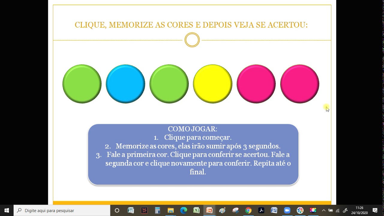 SEQUENCE: Crie e Memorize a Sequência em COQUINHOS