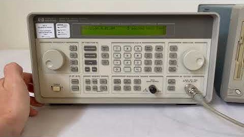 Agilent 8647 A Signal Generator (A# 62250)