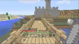 Playing Minecraft on PS3 / Test Recording with Kaiser Baas