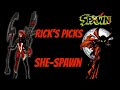 Review of She-Spawn (Scorched ) from the Spawn comics by McFarland toys