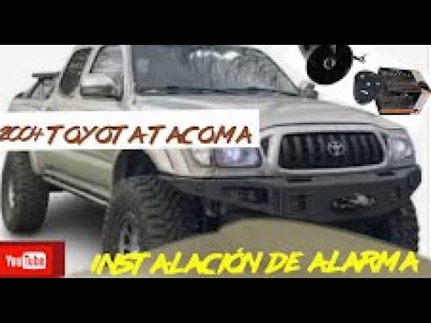 Cómo Instalar una alarma de carro 2004 Toyota Tacoma