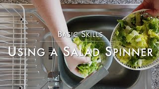 How To Properly Use a Salad Spinner | Fancy Foods To Fool Your Friends