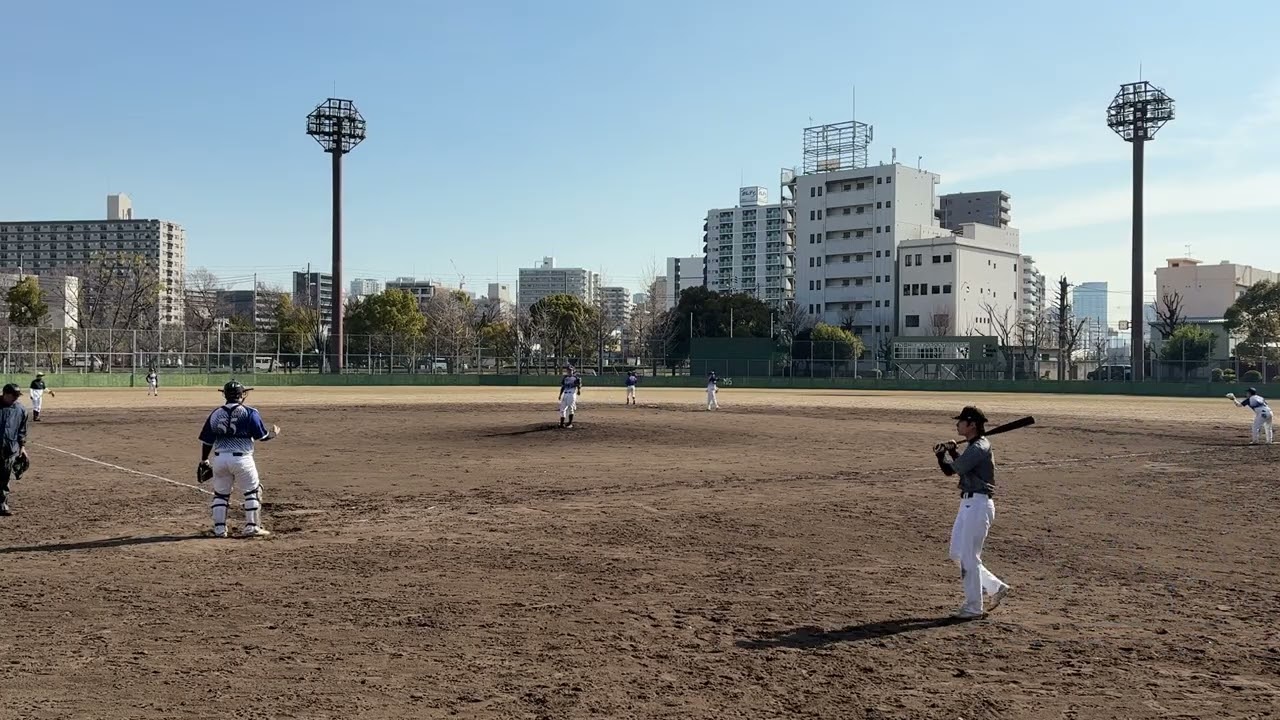 3/9 遊球会戦2回と3回表