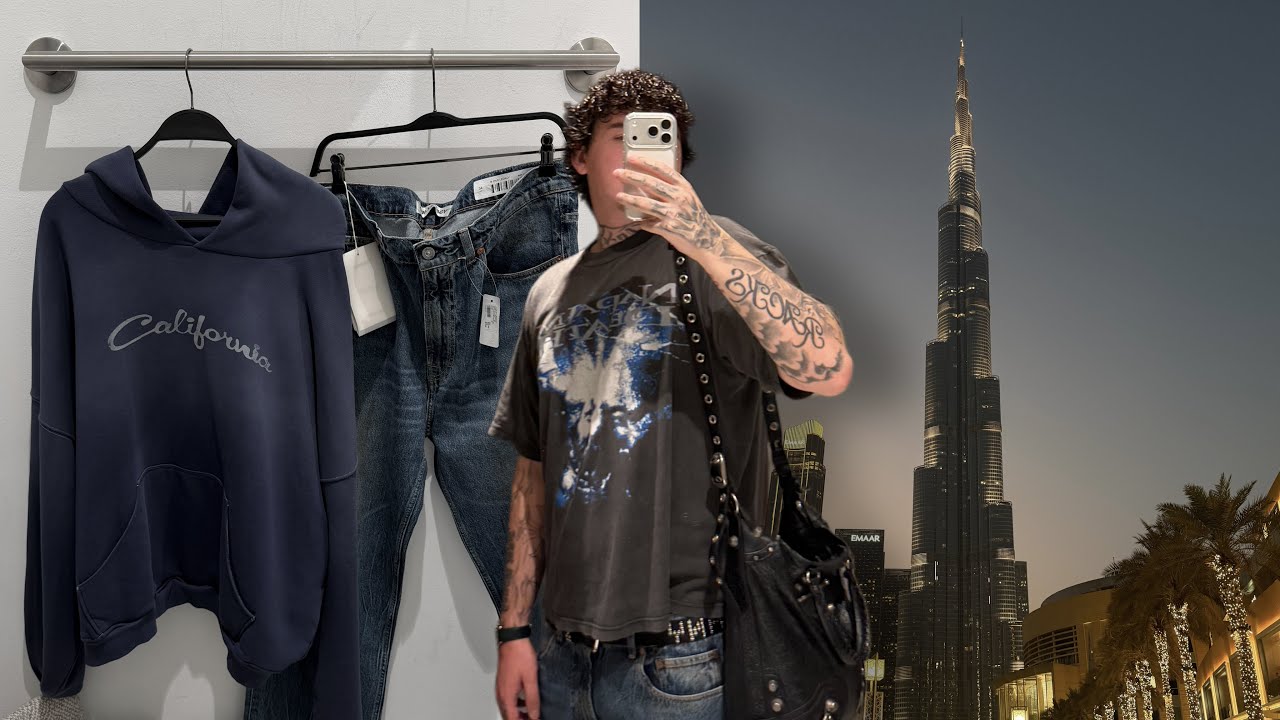 DUBAI SHOPPING VLOG (BALENCIAGA, OUR LEGACY, DUBAI MALL ETC.)