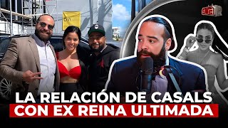 LA RELACIÓN DE CASALS CON LA EX REINA DE BELLEZA ULTIMADA EN ECUADOR