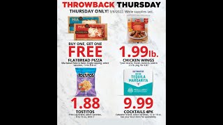 Hy-Vee Throwback Thursday Daily Deals BOGO 09-08-2022 Stock-up Prices Prepping