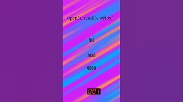 Easy Python  File Handling Read/Write files