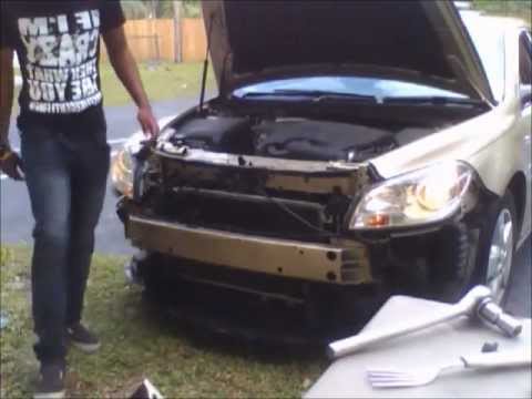 Changing the headlanp on a Chevy Malibu 2008 - YouTube Changing the headlanp on a Chevy Malibu 2008 - YouTube
