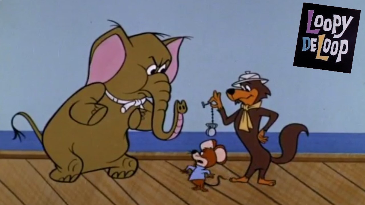 Elephantastic 1964 Loopy De Loop Cartoon Short Film | William Hanna, Joseph Barbera | Film Review