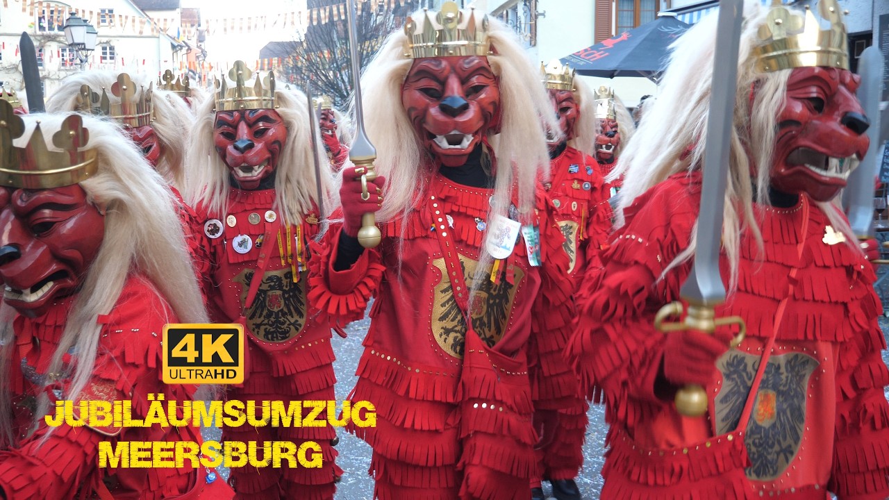 Fasnet Jubiläumsumzug in Meersburg Teil8