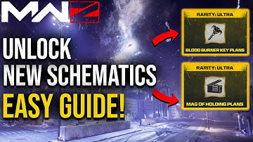 EASY UNLOCK COD MW3 ZOMBIES NEW SCHEMATICS