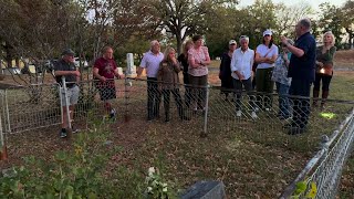 Grapevine Historical Society Parker Memorial Cemetery tour, November 17 2025
