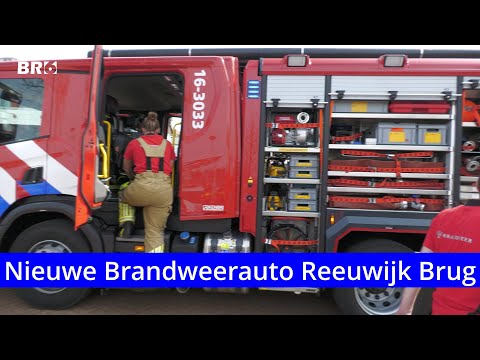 Nieuwe Brandweerauto voor Brandweer Reeuwijk.