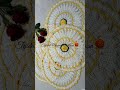 Hermoso juego de carpetas a crochet de color amarillo 🌼🧶