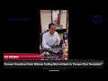 Former President of Republic of Indonesia Joko Widodo Calling Ma’ruf Amin.