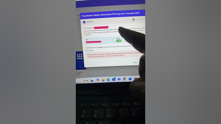 Dibuka Pendaftaran Seleksi Administrasi PPg bagi Guru Tertentu 2025 contoh undangan ppg di sim pkb