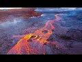 FLY OVER A LAVA HIGHWAY! MINDBLOWING UNCUT VOLCANO IMAGERY- VOLCANO ERUPTION 2021