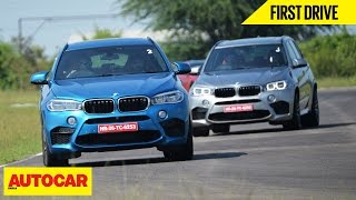 BMW X5M & BMW X6M | First Drive | Autocar India