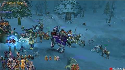 Winter veil magic on Turtle wow (loud video)