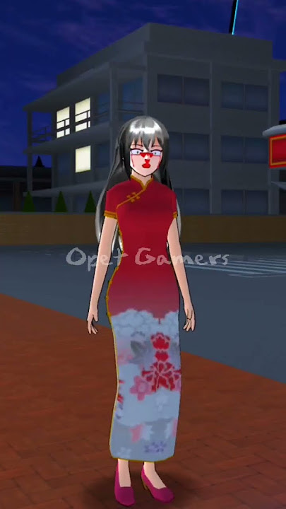 Jangan Pernah Kau sakiti aku lagi,Pocong tertabrak meninggalkan kunti #sakuraschoolsimulator #shorts