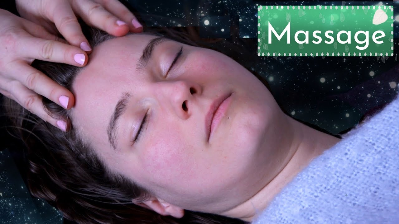 ASMR Massage 😴 Gesichtsmassage (geflüstert)