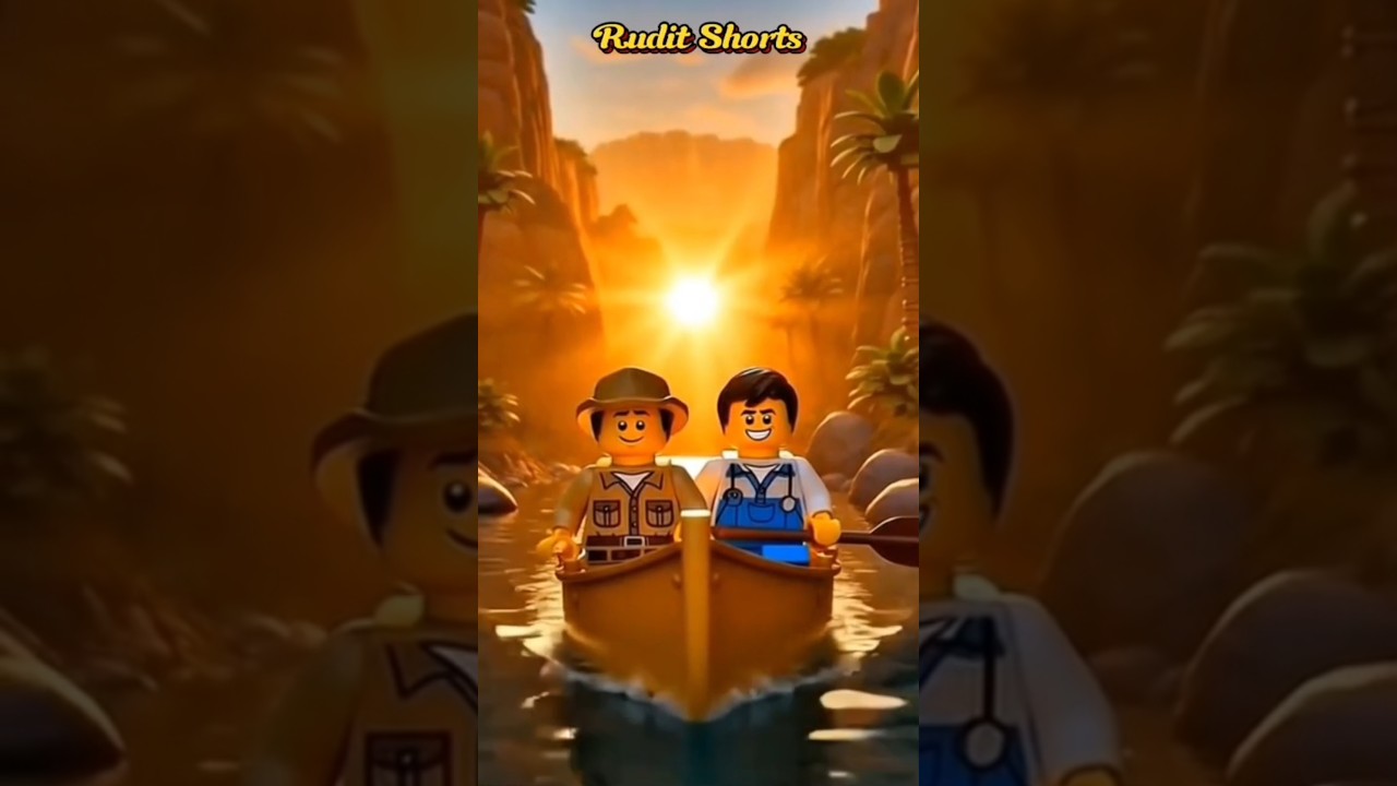 Two Kids Lost in a Hidden Jungle River 🌴 | Adventure Shorts