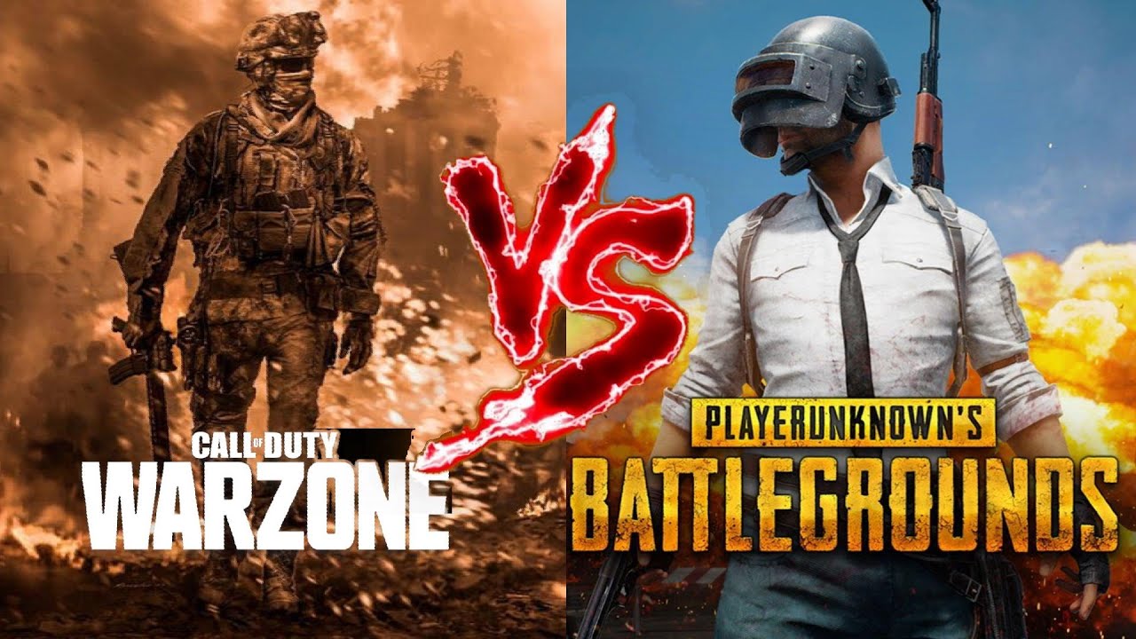Call of Duty Warzone vs Playerunknown's Battlegrounds Comparison YouTube