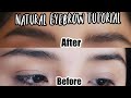 NATURAL  EYEBROW TUTORIAL Under $10 |Easy and Beginner Friendly|