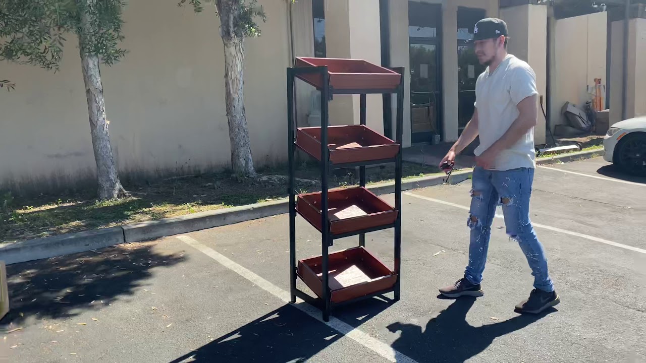 Farm Fresh Produce Hanger Fruit Bowl Organization Farmhouse Decor Rustic Decor  Metal Baskets