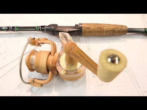 building a fishing reel Making a Fishing Reel | FINISHED!
