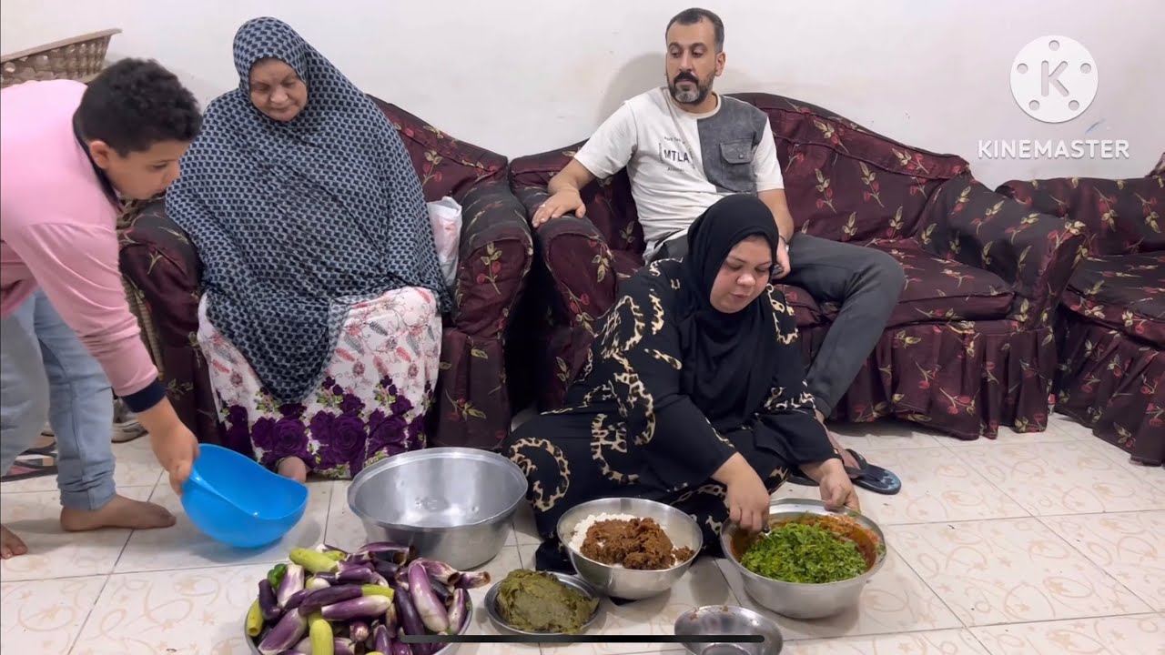 ام جني طريقه عمل المحشي بكل احترافيه من الالف اللي الياء👌👌👌