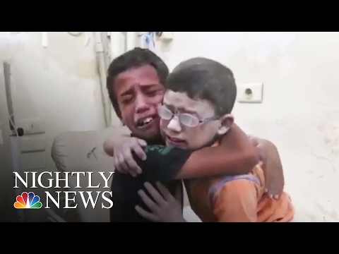 Aleppo’s Children: On the Frontline With Syria’s White Helmets | NBC Nightly News
