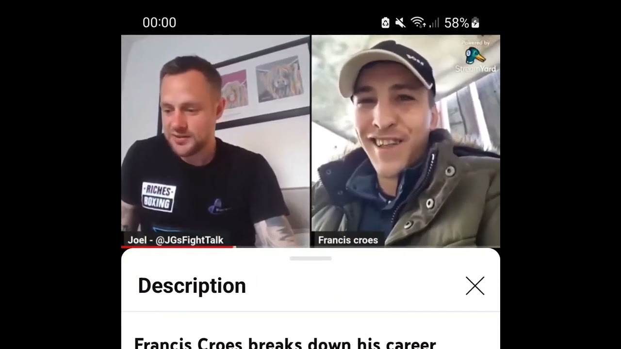 Short Insight Into My Professional Boxing Career Interview With 