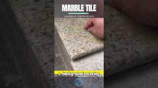 Practical Skills Of Stone Damage Repair Diy Marble Table Damage Repair Marble Tile