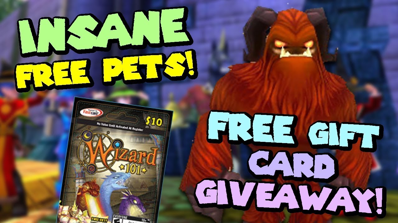 Wizard101 Free Crowns, Membership, Pet Hatching GIVEAWAY