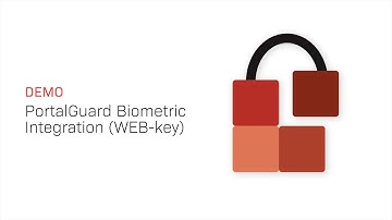 PortalGuard Biometric Authentication Integration with WEB-key
