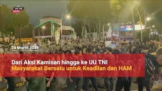Dari Aksi Kamisan hingga ke RUU TNI Masyarakat Bersatu untuk Keadilan dan HAM