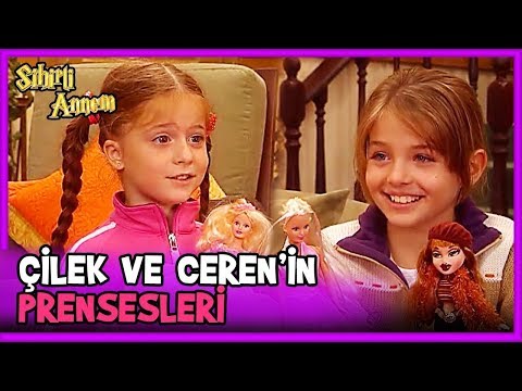 Çilek ve Ceren Bebeklerle Oynuyor - Sihirli Annem 28. Bölüm