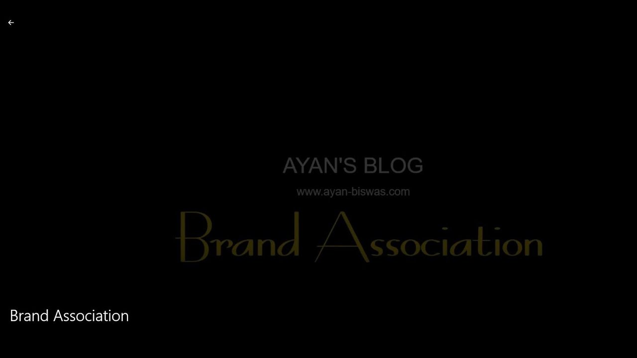 Brand Association
