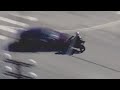 Deadly crash catapults motorcyclist 100 feet