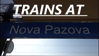 Trains at Nova Pazova  - Trains at 200km/h