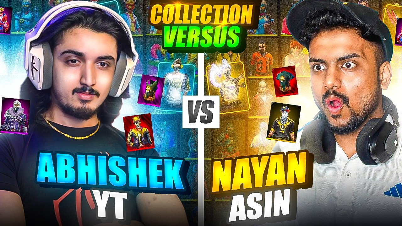 @AssassinsARMY 🇮🇳 Vs Abhishek Yt 🇳🇵Biggest Collection Verses Ever 🧐💵 #freefire #abhisehkyt 