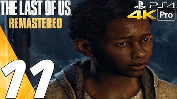 The Last of Us Remastered - Gameplay Walkthrough Part 11 - Sewer & Suburbs (4K 60FPS) PS4 PRO