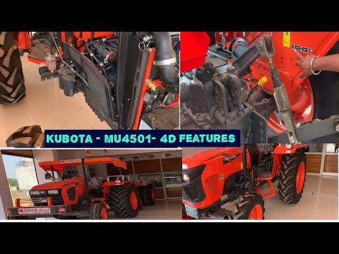 Kubota MU 4501 - 4WD | Explain features | POWER-PACKED COMFORTABLE ...
