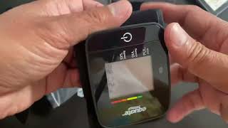 Wrist Blood Pressure Monitor from Equate Unboxing screenshot 4